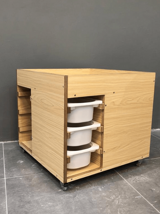 Sensory Table with Storage